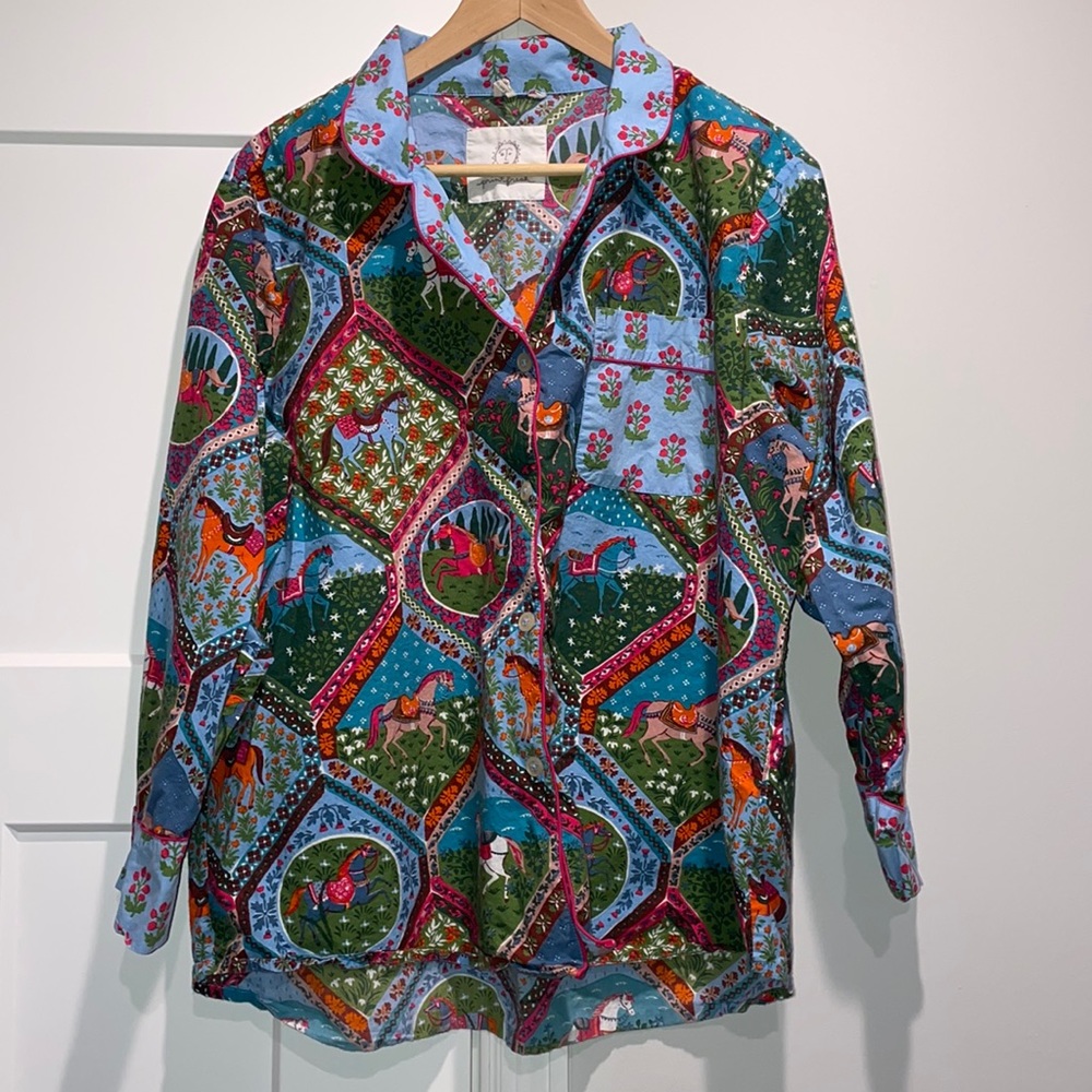 Printfresh High Horse Pajama Top